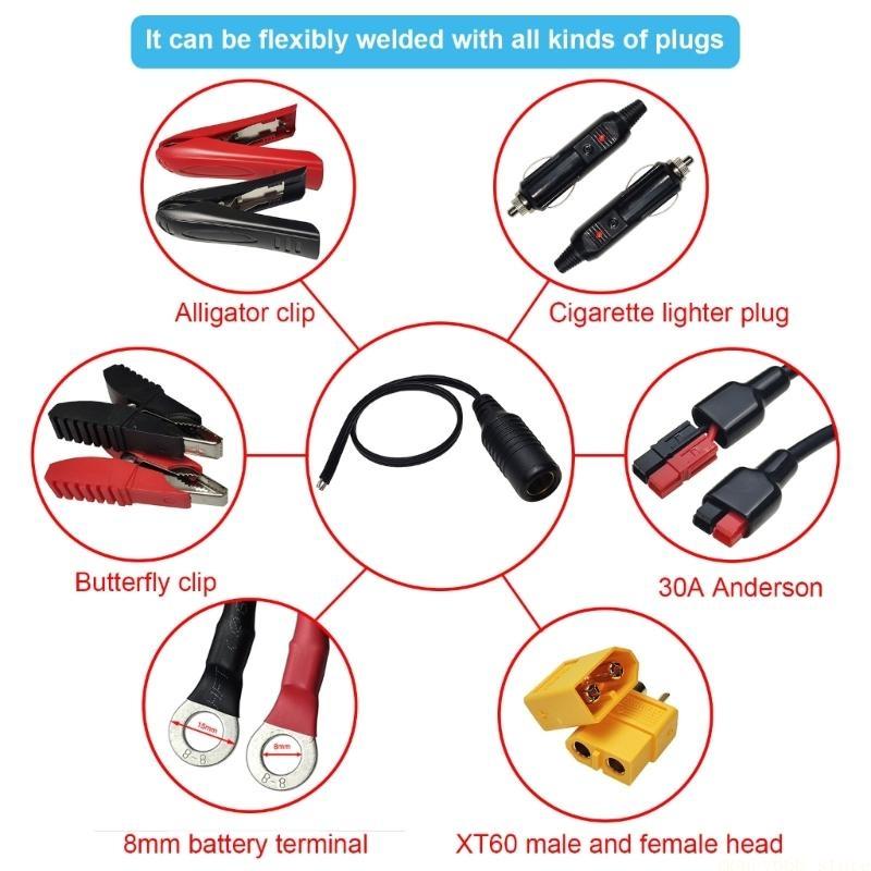 F62C Efficient DIN Female Plug - đánh giá và giá Diy Motorcycle Electronics