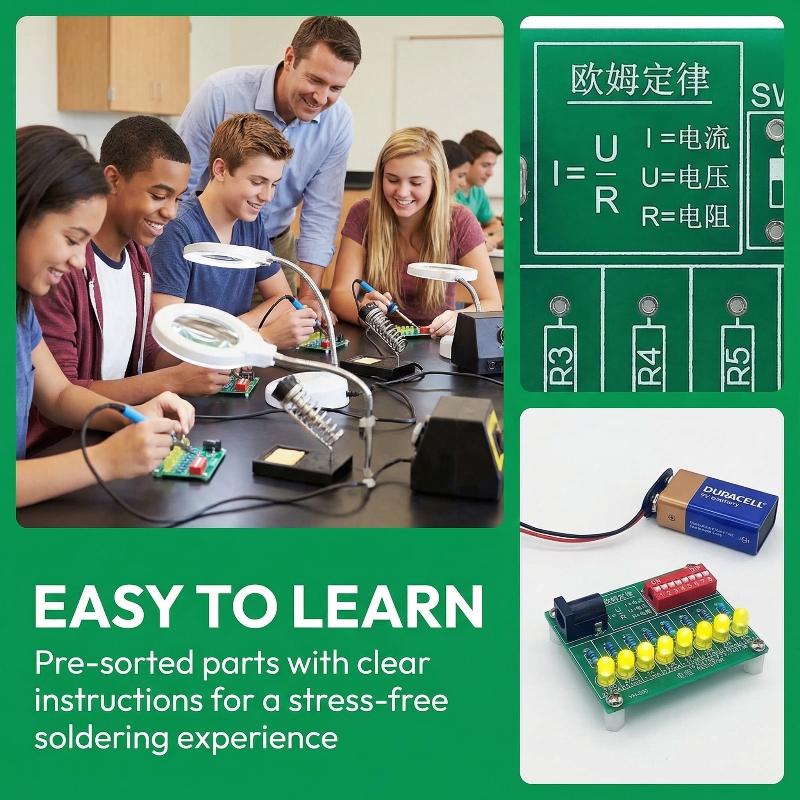 Student Electronic Soldering K - đánh giá và giá Diy Electronics Test Equipment