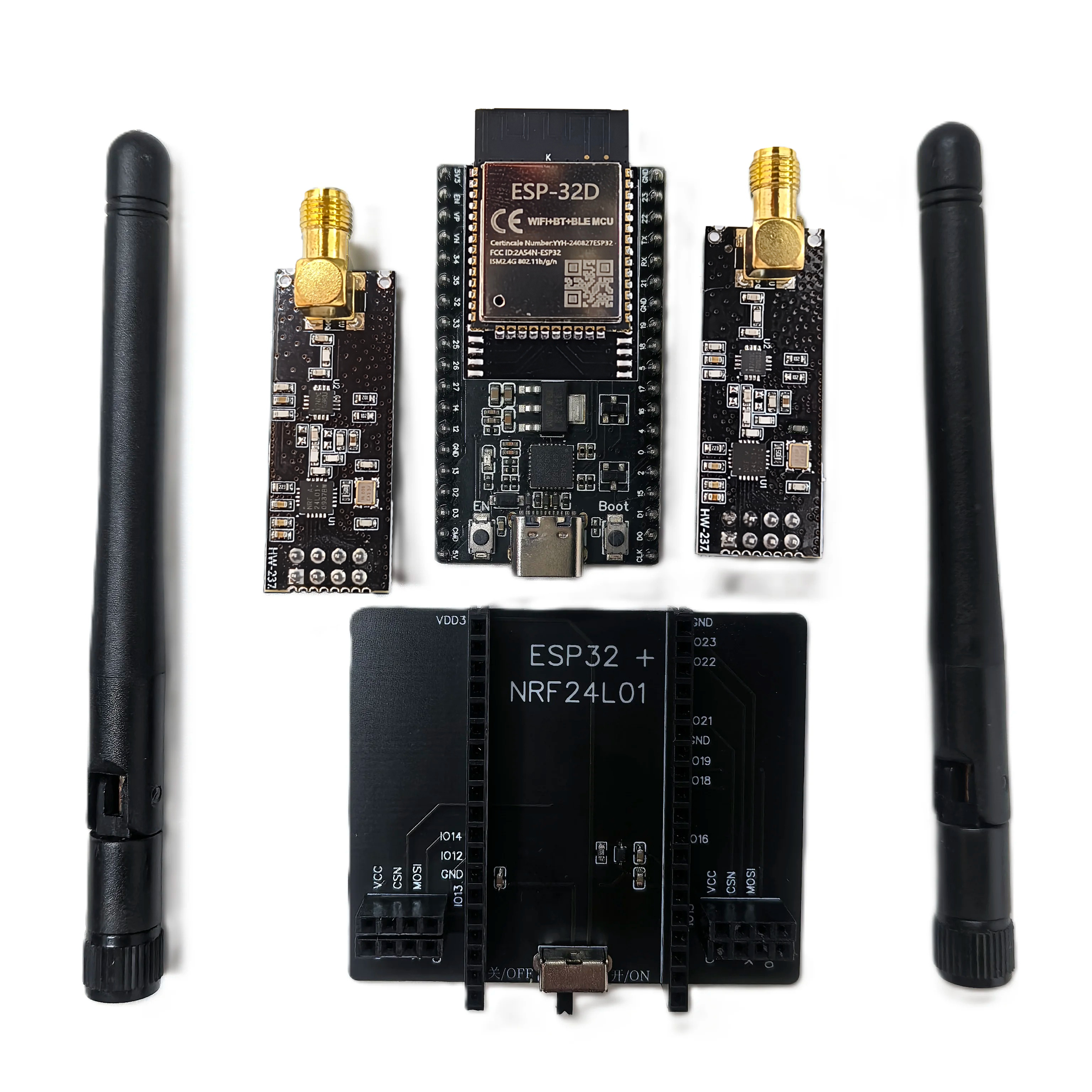 New ESP32 DevKitC + NRF24L01 P - đánh giá và giá Esp32 Wifi Bluetooth