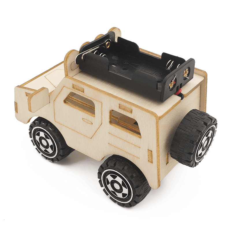 DIY Wooden Car Model Science T - đánh giá và giá Diy Electronics For Kids