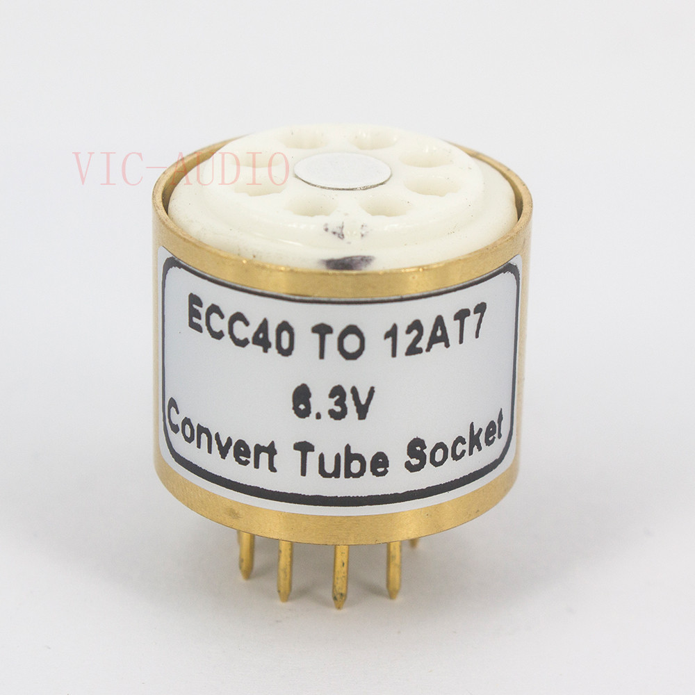 1PC 8Pin TO 9Pin Tube Socket E - đánh giá và giá Diy Electronics Audio