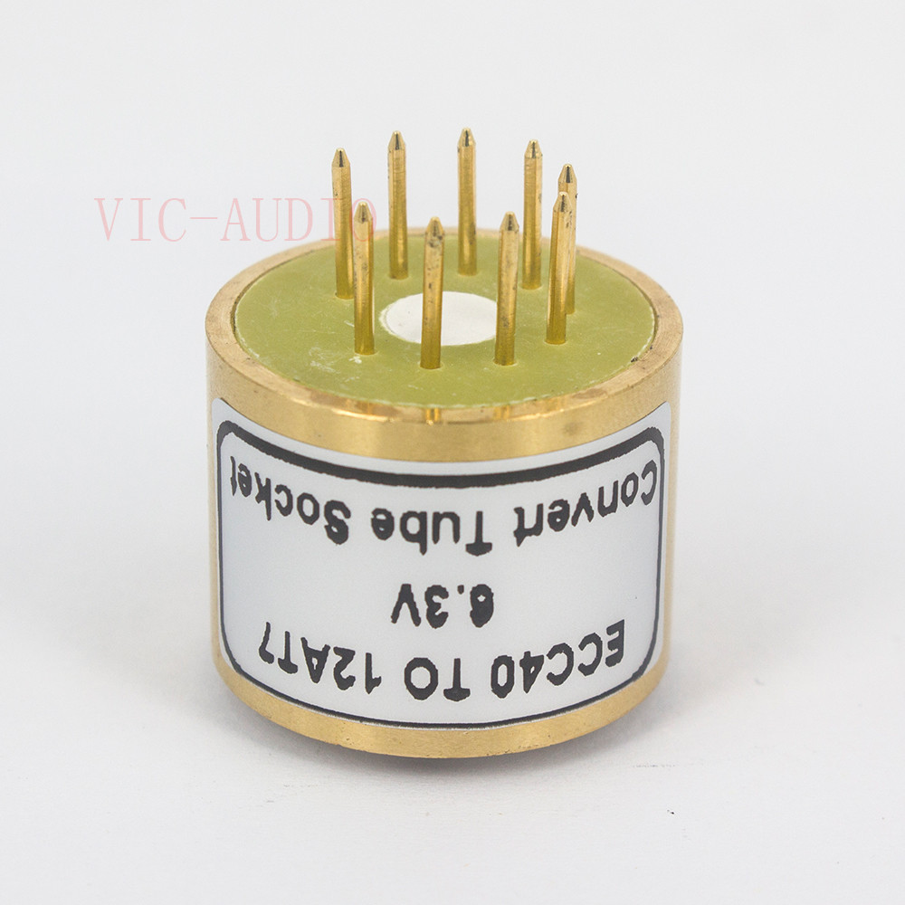 1PC 8Pin TO 9Pin Tube Socket E - đánh giá và giá Diy Electronics Audio
