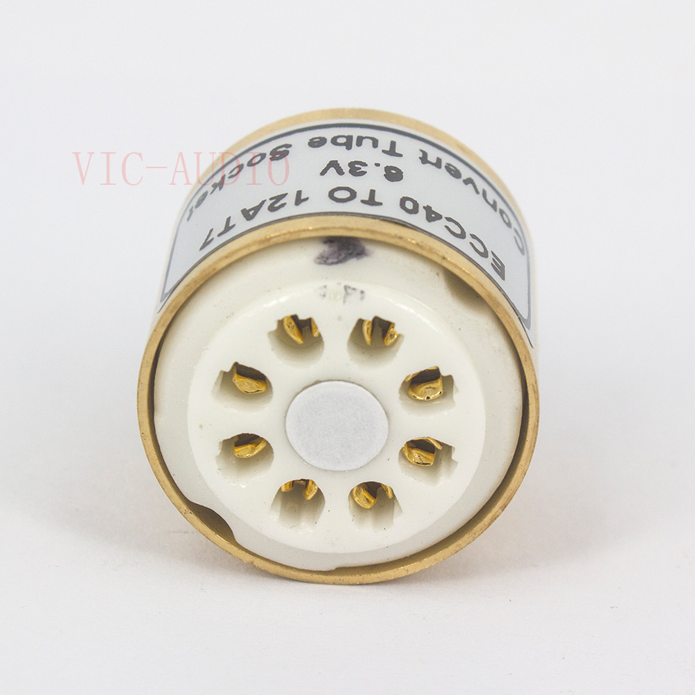 1PC 8Pin TO 9Pin Tube Socket E - đánh giá và giá Diy Electronics Audio
