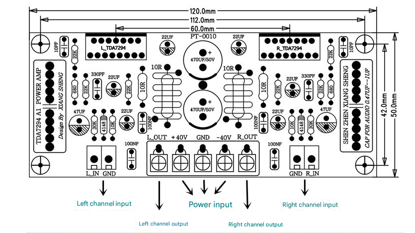DIY Audio Kit 200W Audio Board - đánh giá và giá Diy Electronics Audio